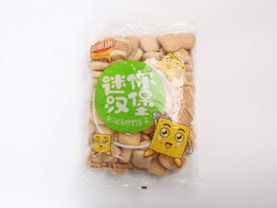 迷你汉堡形状韧性饼干-300克