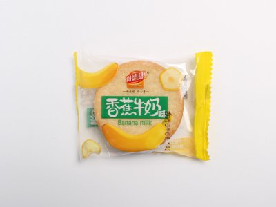 香蕉牛奶味韧性饼干