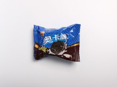 奥卡脆巧克力味夹心饼干